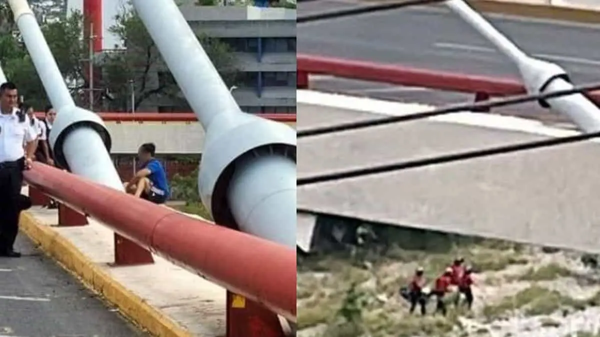 VIDEO.Joven se lanza de un puente; anuncia su muerte en Instagram