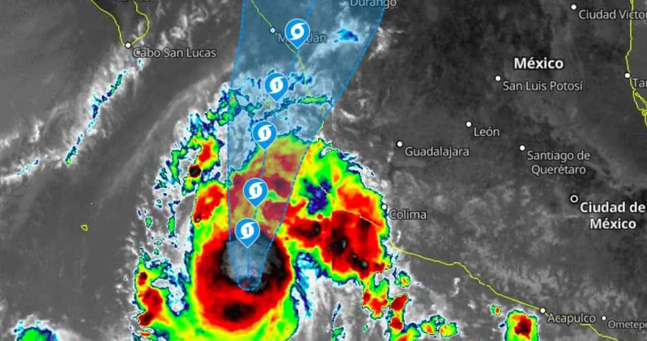 "Orlene" es huracán