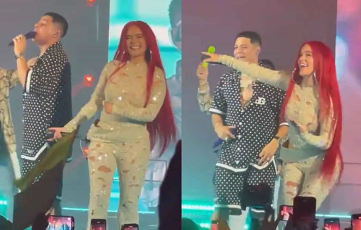 VIDEO. Karol G canta Ya supérame y Tusa junto a Grupo Firme