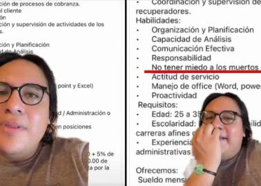 ¿Sin miedo a los fantasmas?; esta vacante es para ti