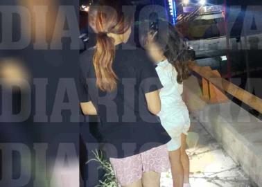 Madre e hija estuvieron a punto de tirarse de un puente