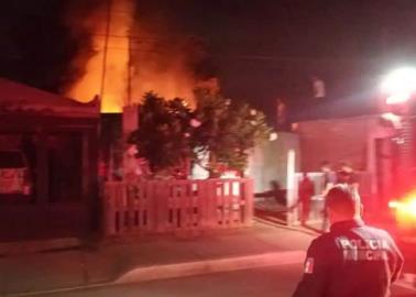 Arde vivienda en la Esperanza Tiznado