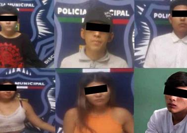 "Caen" jóvenes infractores "Caen" jóvenes infractores