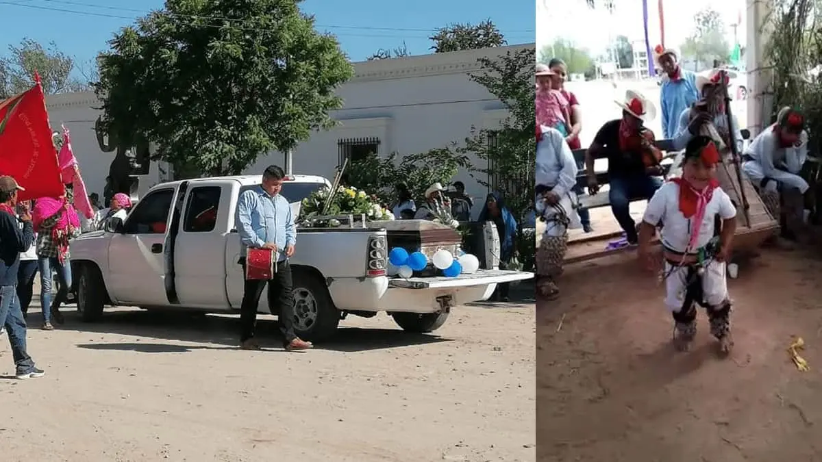 Fallece niño danzante pascola de la etnia Mayo
