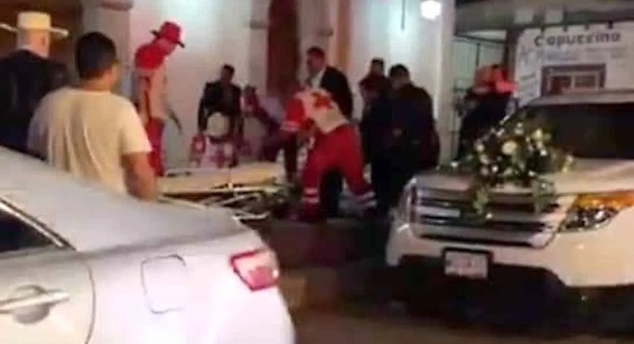 VIDEO: Agresión armada en boda en Caborca; hay dos muertos