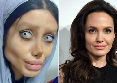 Angelina Jolie iraní sale de la cárcel y muestra su rostro real