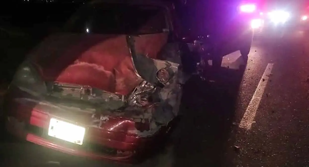  Aparatoso accidente en la Kino
