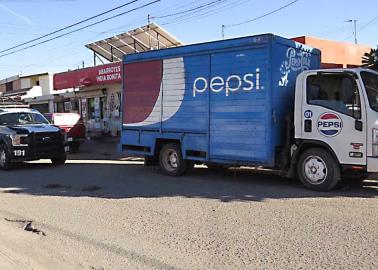 Asaltan a repartidores de refresco