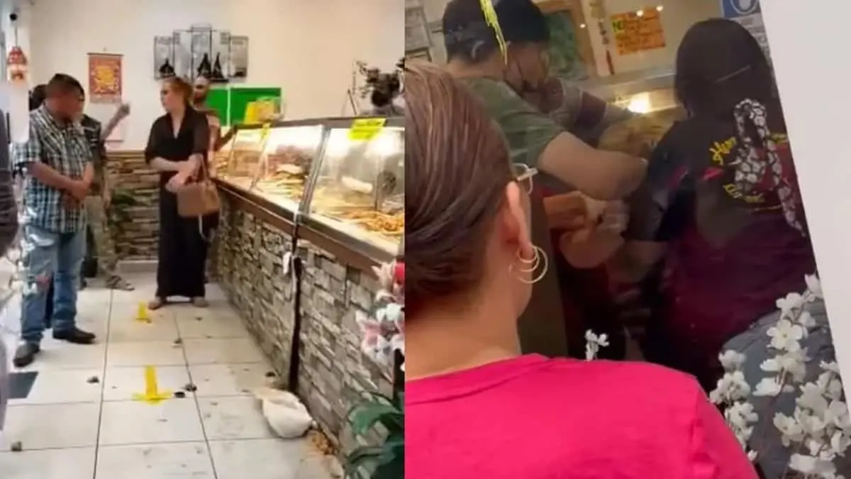 VIDEO. Lady DEA lo vuelve a hacer; arma escándalo en restaurante