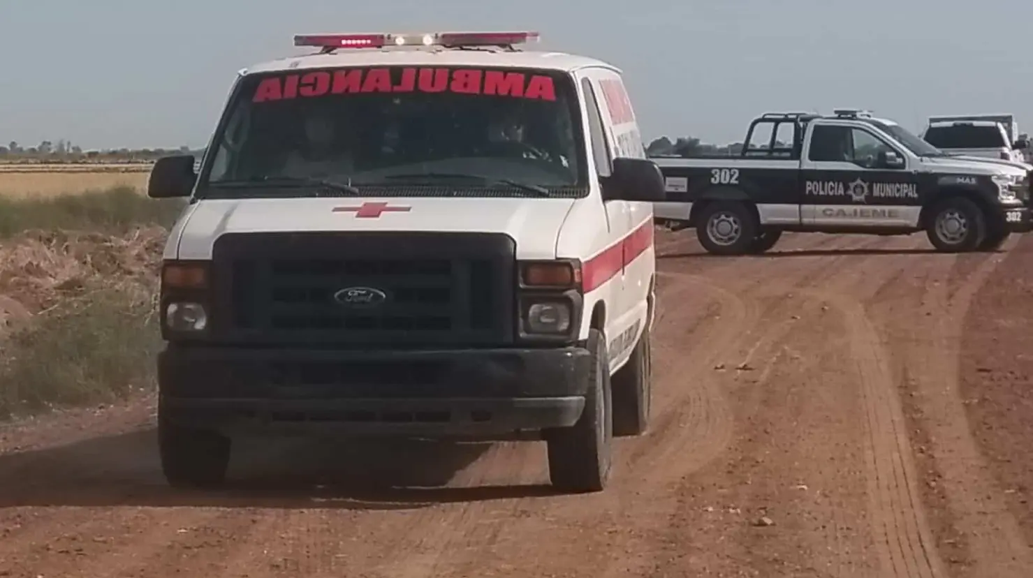 Muere jornalero tras caer de pick up