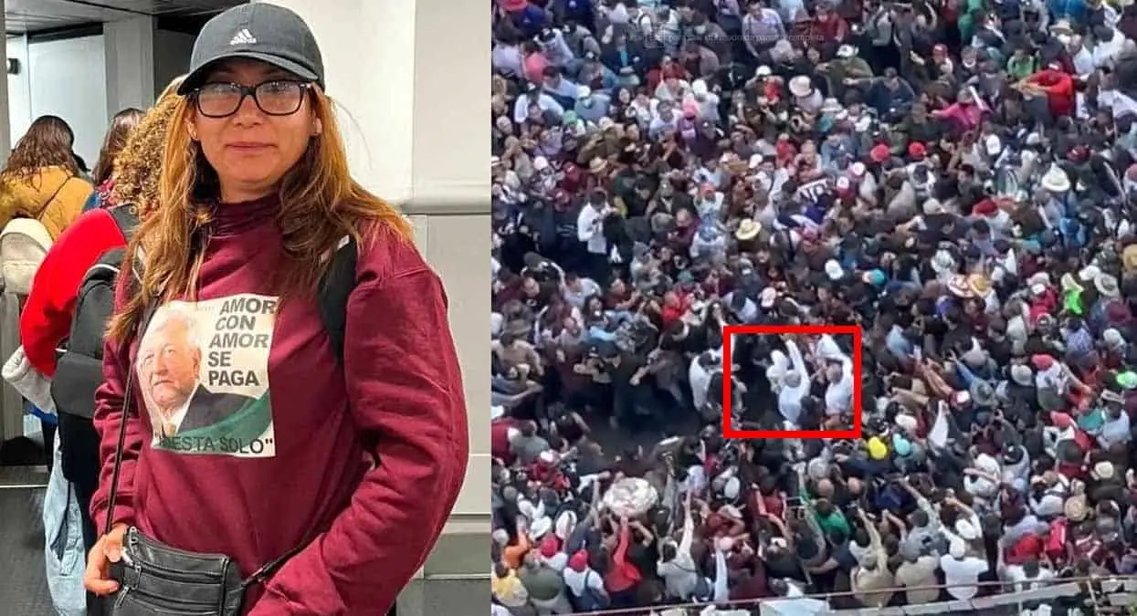 Viaja desde Nueva York para marchar con López Obrador