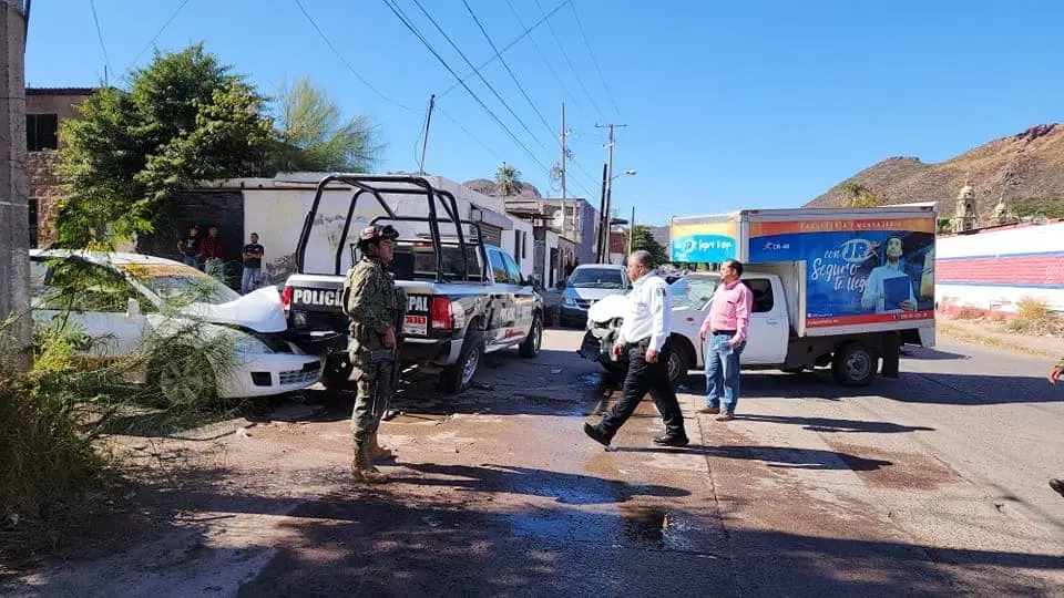 Fallece marino en accidente