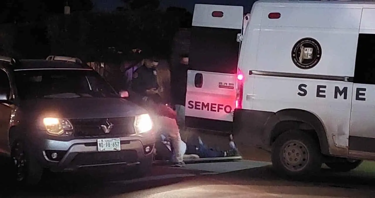 Dan muerte a chofer en la Faustino Félix