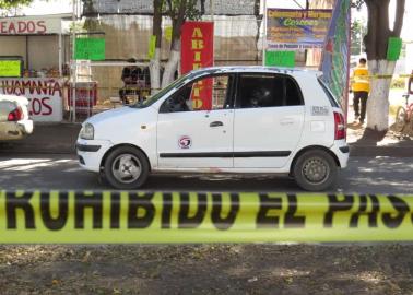 Rafaguean taxi a escasos metros de la Comandancia