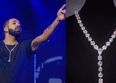 Drake hace collar con 42 anillos de compromiso que nunca entregó