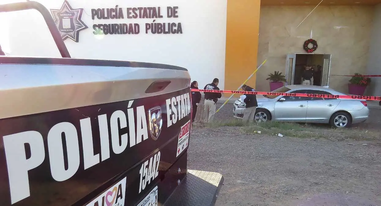 Llegan baleados a la base de la PESP