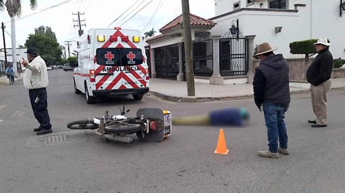 Embisten a repartidor en la Bellavista Embisten a repartidor en la Bellavista