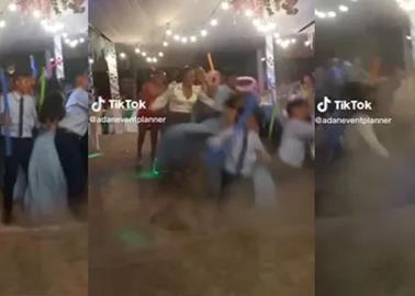 VIDEO. Socavón se traga a jóvenes durante su fiesta de graduación