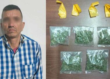 Detienen a uno con droga en Linda Vista