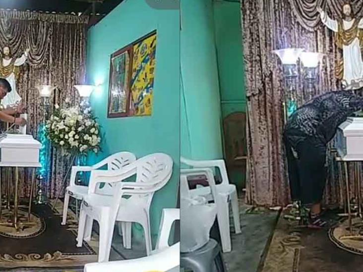 VIDEO: Padre canta “Bartolito” a su bebé durante su funeral VIDEO: Padre canta “Bartolito” a su bebé durante su funeral
