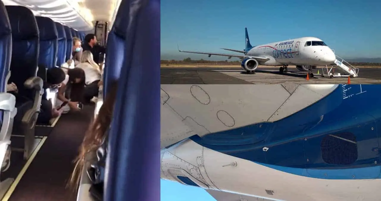 Video. Atacan avión de pasajeros en Culiacán