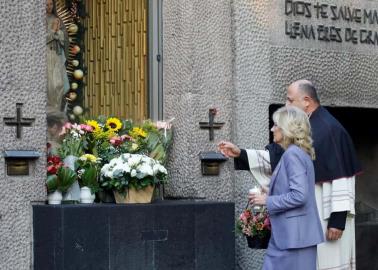 Primera dama de EU visita la Basílica de Guadalupe