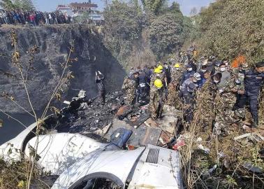 Video. Al menos 68 muertos tras estrellarse un avión en Nepal