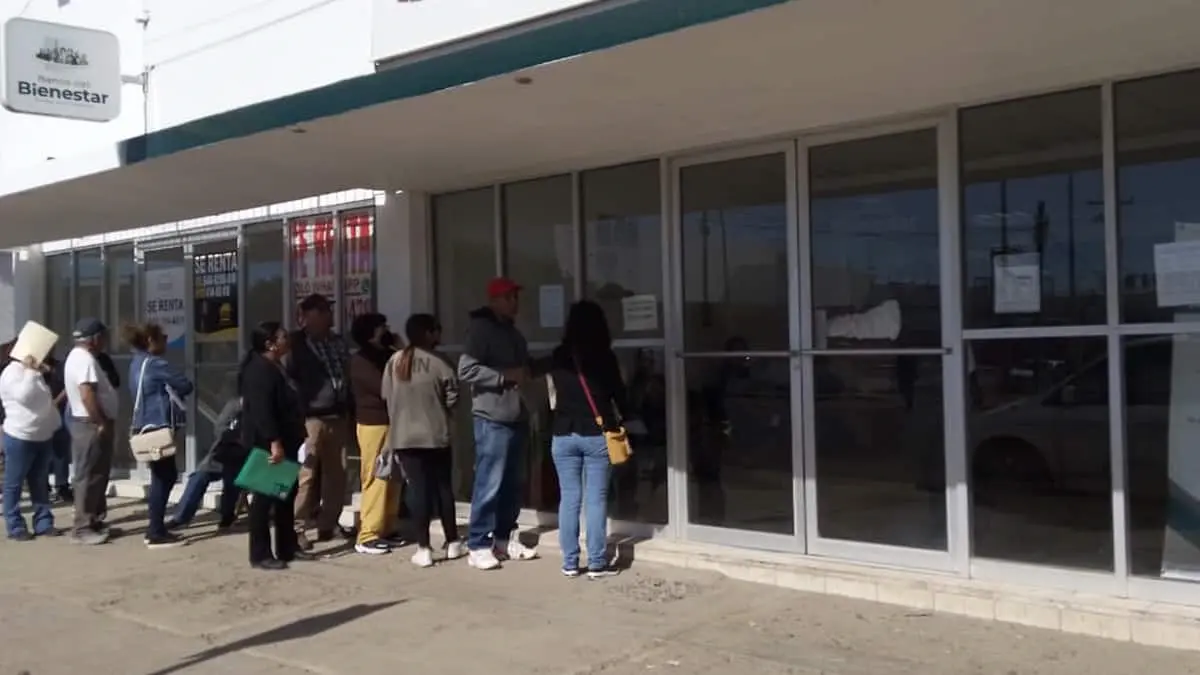 A la espera de más bancos del Bienestar