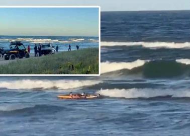 Padre se ahoga en el mar tratando de salvar a su hija