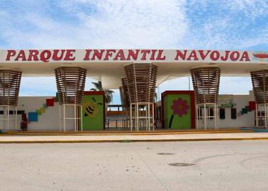 Abandonado, el parque DIF