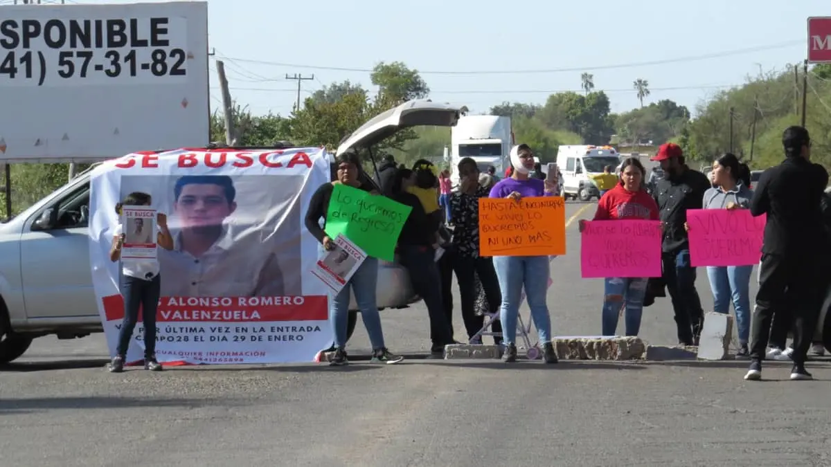 "Vivo se lo llevaron, vivo lo queremos"