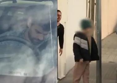 VIDEO. Filtran video de Piqué siendo rechazado por su hijo menor