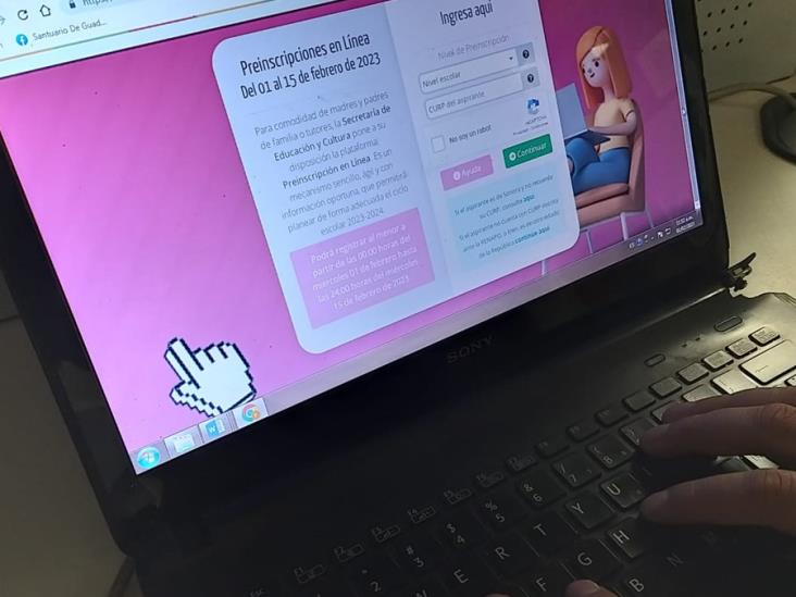 Arranca proceso de preinscripciones Arranca proceso de preinscripciones