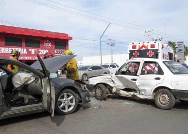 Venta truncada: provoca accidente