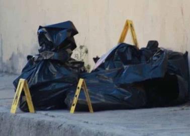 Localizan restos humanos en bolsas plásticas