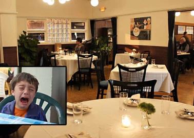 Prohíben a niños en restaurante en Estados Unidos por latosos