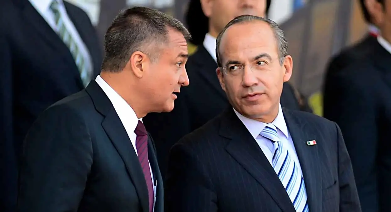 Felipe Calderón rompe silencio sobre culpabilidad de García Luna