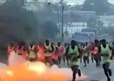 VIDEO. Explosión en maratón deja 19 corredores heridos