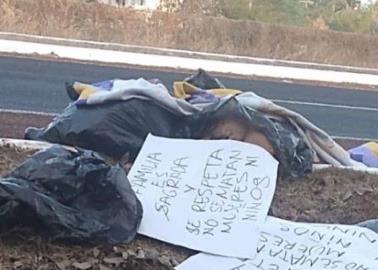 Localizan 4 cuerpos desmembrados en libramiento de autopista Localizan 4 cuerpos desmembrados en libramiento de autopista