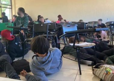 Exigen a escuelas simulacros por "balas"