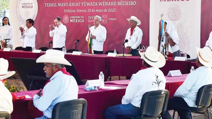 Despojo, no división “lacera” a Tribu Mayo Despojo, no división “lacera” a Tribu Mayo