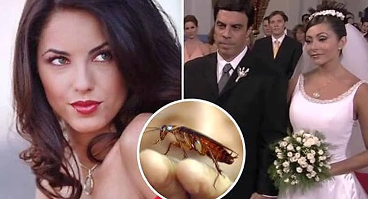 VIDEO. Cucaracha se cuela en escena de telenovela Rubí