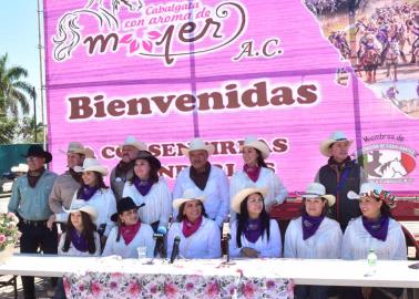 Cabalgata con Aroma de Mujer une a la familia