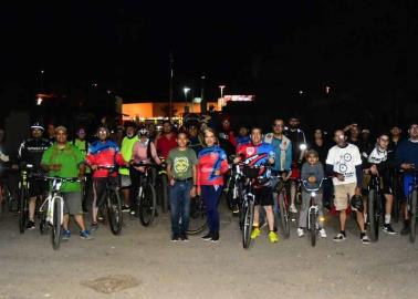 Éxito la pedaleada nocturna 462 de Obr en Bici y Bicicentro