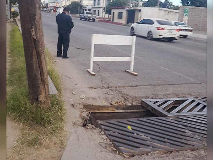 Recuperan rejillas de drenaje pluvial Recuperan rejillas de drenaje pluvial