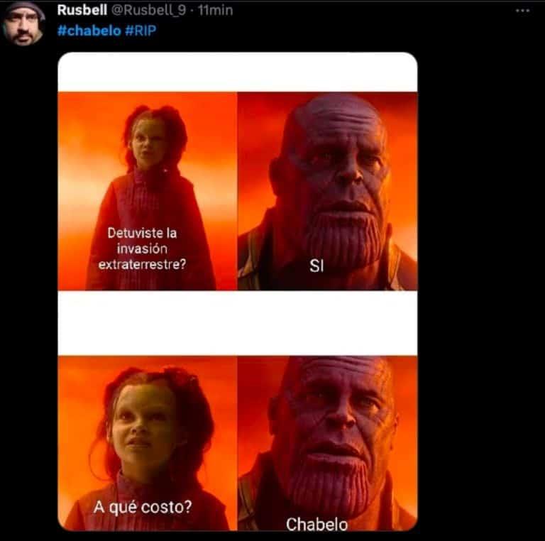 Memes inundan las redes por la muerte de Chabelo