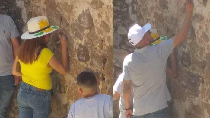 Turistas rayan el “Callejón del Beso” Turistas rayan el “Callejón del Beso”