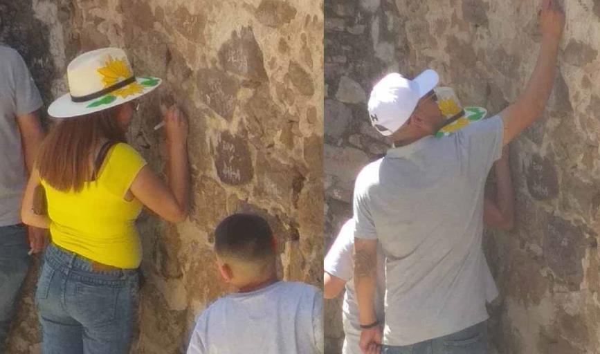Turistas rayan el “Callejón del Beso”