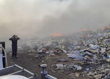 Arde otra vez basurón de BJ
