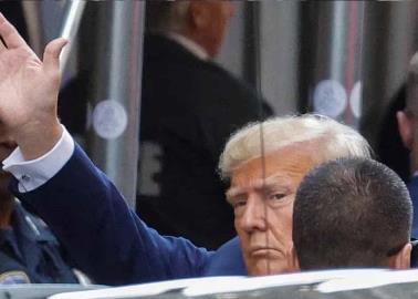 Arrestan a Donald Trump en Nueva York